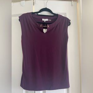 Calvin Klein Sleeveless blouse.Size S